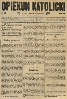 Opiekun Katolicki. 1888.12.05 R.15 nr96