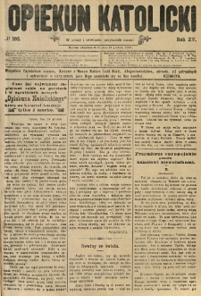 Opiekun Katolicki. 1888.12.29 R.15 nr102