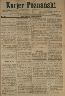 Kurier Poznański 1906.10.06 R.1 nr 15