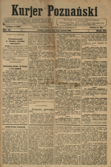 Kurier Poznański 1908.01.19 R.3 nr 15