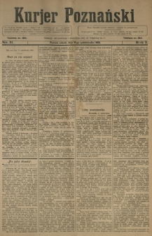 Kurier Poznański 1906.10.13 R.1 nr 21