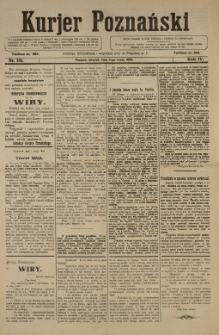 Kurier Poznański 1909.05.04 R.4 nr 101