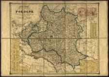 Carte generale routière, historique et statistique des etats de l'ancienne Republique de Pologne [...] Dresse par Leonard Chodźko