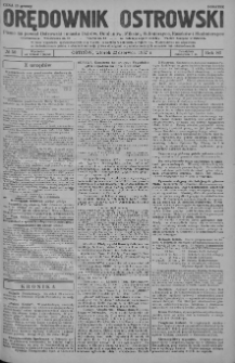 Orędownik Ostrowski: pismo na powiat ostrowski i miasto Ostrów, Odolanów, Mikstat, Sulmierzyce, Raszków i Skalmierzyce 1937.06.22 R.86 Nr50