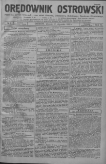 Orędownik Ostrowski: pismo na powiat Ostrowski oraz miast Ostrowa, Odolanowa, Sulmierzyc, Raszkowa i Skalmierzyc 1933.01.17 R.82 Nr5