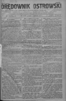 Orędownik Ostrowski: pismo na powiat Ostrowski oraz miast Ostrowa, Odolanowa, Sulmierzyc, Raszkowa i Skalmierzyc 1935.01.11 R.84 Nr4