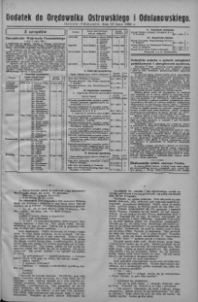 Dodatek do Orędownika Ostrowskiego i Odolanowskiego 1935.07.23