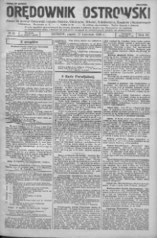 Orędownik Ostrowski: pismo na powiat Ostrowski oraz miast Ostrowa, Odolanowa, Sulmierzyc, Raszkowa i Skalmierzyc 1936.04.17 R.85 Nr31