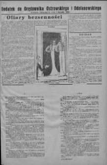 Dodatek do Orędownika Ostrowskiego i Odolanowskiego 1938.08.08