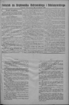 Dodatek do Orędownika Ostrowskiego i Odolanowskiego 1938.08.22
