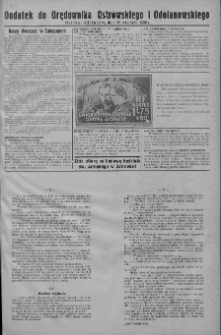 Dodatek do Orędownika Ostrowskiego i Odolanowskiego 1938.09.12