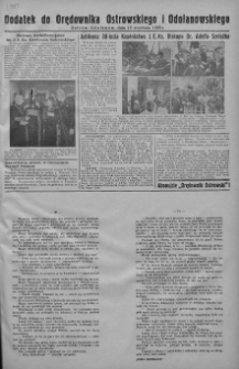 Dodatek do Orędownika Ostrowskiego i Odolanowskiego 1938.09.19