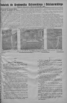 Dodatek do Orędownika Ostrowskiego i Odolanowskiego 1938.10.10