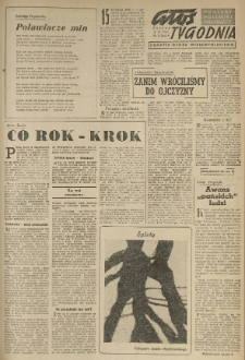 Głos Tygodnia. Dodatek Głosu Wielkopolskiego. 1962.02.04 R.2 nr17