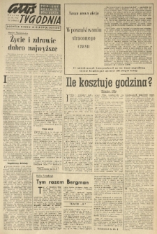 Głos Tygodnia. Dodatek Głosu Wielkopolskiego. 1962.03.25 R.2 nr24
