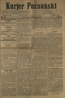 Kurier Poznański 1906.11.28 R.1 nr 58
