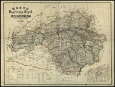Karte von Regierungs-Bezirk Bromberg entworf [...] vom [...] Nowack