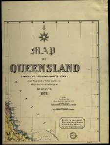Map of Queensland compiled [...] by H. W. Fox