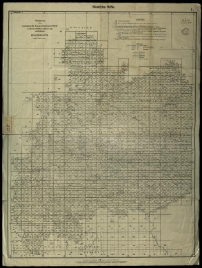 Übersicht der vom Reichsamt für Landesaufnahme Berlin im Masstabe 1:25 000 der natürlichen Länge veröffentlichen Messtischblätter (Stand: Februar 1933)