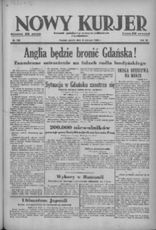 Nowy Kurjer: dziennik poświęcony sprawom politycznym i społecznym 1939.06.03