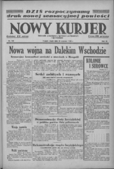 Nowy Kurjer: dziennik poświęcony sprawom politycznym i społecznym 1939.06.28 R.50 Nr146