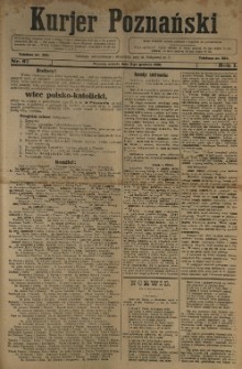Kurier Poznański 1906.12.08 R.1 nr 67