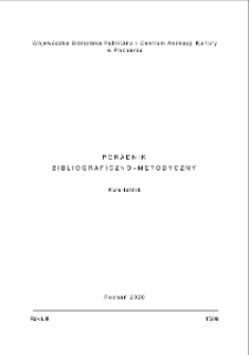 Poradnik Bibliograficzno-Metodyczny 2020 z.1