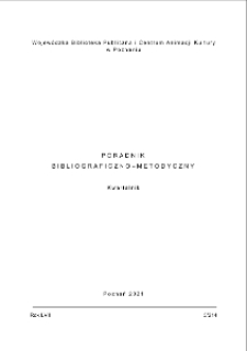 Poradnik Bibliograficzno-Metodyczny 2021 z.3