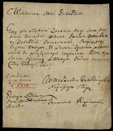 Papiery po Anieli z Trąmpczyńskich Sarneckiej i malarzu Fabianie Sarneckim