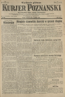Kurier Poznański 1932.12.04 R.27 nr 556