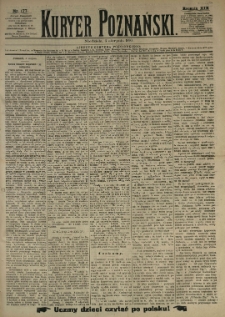Kurier Poznański 1890.08.03 R.19 nr177