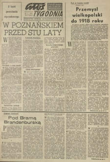 Głos Tygodnia. Dodatek Głosu Wielkopolskiego. 1963.01.20 R.3 nr67