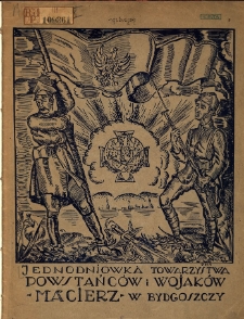 Jednodniówka Towarzystwa Powstańców i Wojaków "Macierz" w Bydgoszczy