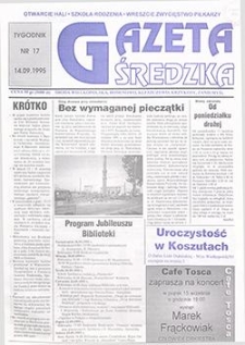 Gazeta Średzka 1995.09.14 Nr17