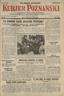 Kurier Poznański 1932.12.06 R.27 nr 559