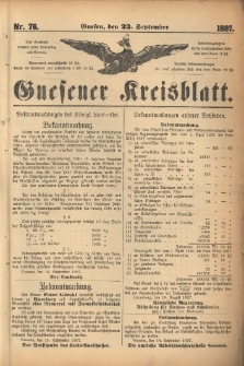 Gnesener Kreisblatt. 1897.09.23 Nr76