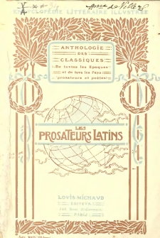Les prosateurs latins