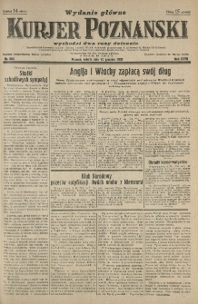 Kurier Poznański 1932.12.10 R.27 nr 564