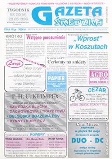 Gazeta Średzka 1996.05.23 Nr20(51)