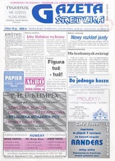 Gazeta Średzka 1996.06.05 Nr22(53)