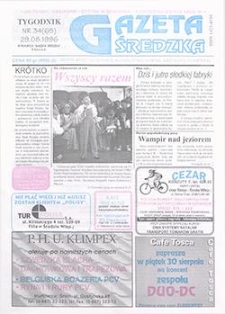 Gazeta Średzka 1996.08.29 Nr34(65)