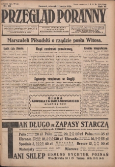 Przegląd Poranny: pismo niezależne i bezpartyjne 1926.05.11 R.6 Nr106
