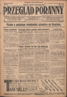 Przegląd Poranny: pismo niezależne i bezpartyjne 1926.01.15 R.6 Nr11