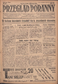 Przegląd Poranny: pismo niezależne i bezpartyjne 1926.02.10 R.6 Nr32