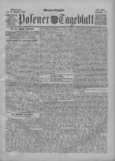 Posener Tageblatt 1896.08.19 Jg.35 Nr387