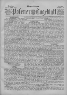 Posener Tageblatt 1896.08.25 Jg.35 Nr397