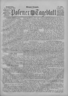 Posener Tageblatt 1896.08.27 Jg.35 Nr401