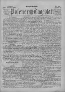 Posener Tageblatt 1896.09.02 Jg.35 Nr411
