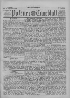 Posener Tageblatt 1896.09.18 Jg.35 Nr439