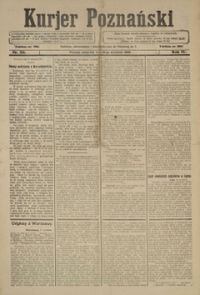 Kurier Poznański 1909.09.16 R.4 nr 211